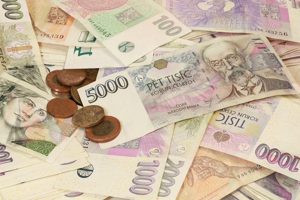 Real Czech money